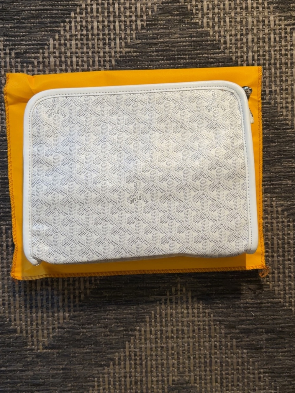Goyard toiletry bag